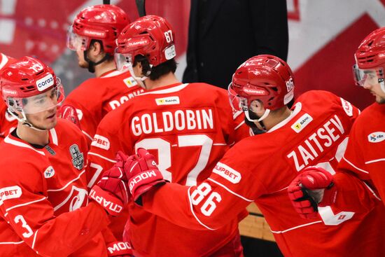 Russia Ice Hockey Kontinental League Spartak - Salavat Yulaev
