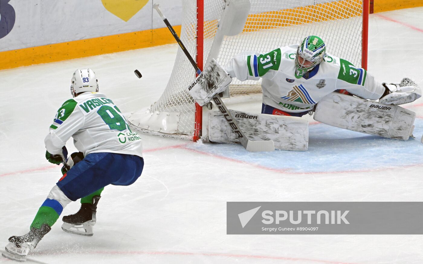 Russia Ice Hockey Kontinental League Spartak - Salavat Yulaev