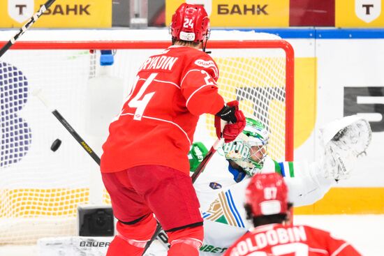 Russia Ice Hockey Kontinental League Spartak - Salavat Yulaev