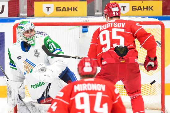 Russia Ice Hockey Kontinental League Spartak - Salavat Yulaev