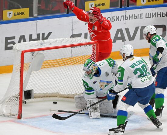 Russia Ice Hockey Kontinental League Spartak - Salavat Yulaev