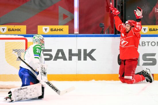 Russia Ice Hockey Kontinental League Spartak - Salavat Yulaev