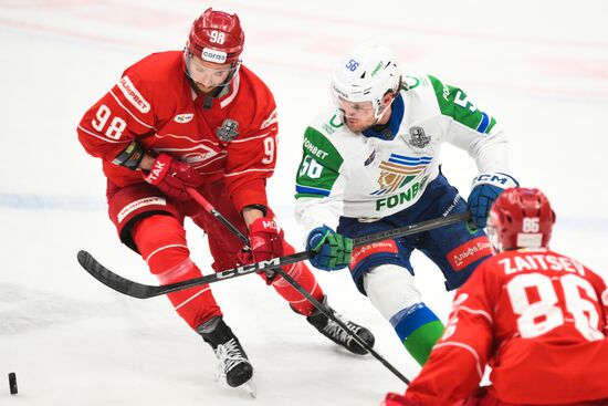 Russia Ice Hockey Kontinental League Spartak - Salavat Yulaev