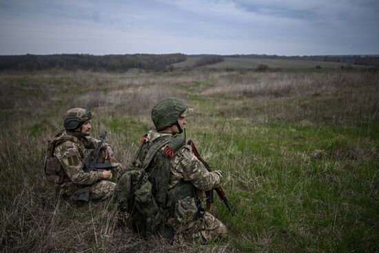 Russia Ukraine Kursk Attack Marines