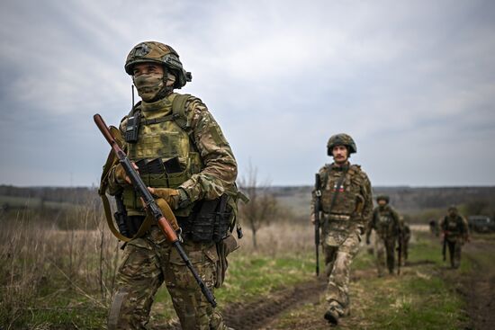 Russia Ukraine Kursk Attack Marines