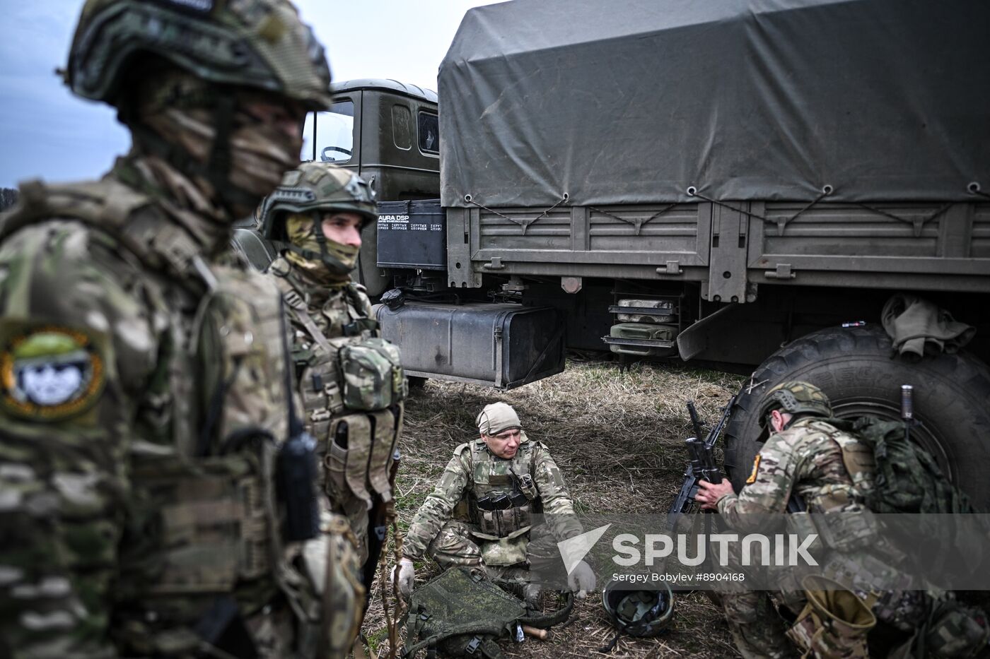 Russia Ukraine Kursk Attack Marines
