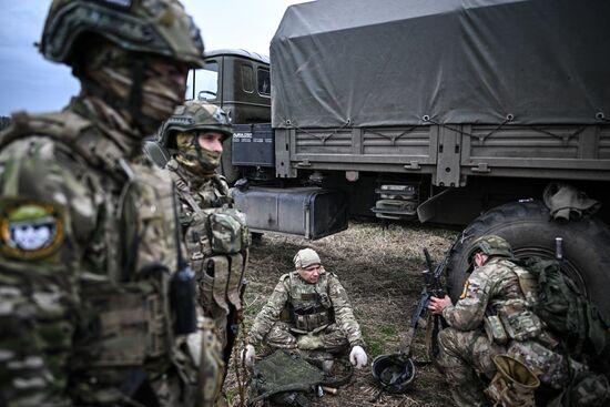 Russia Ukraine Kursk Attack Marines