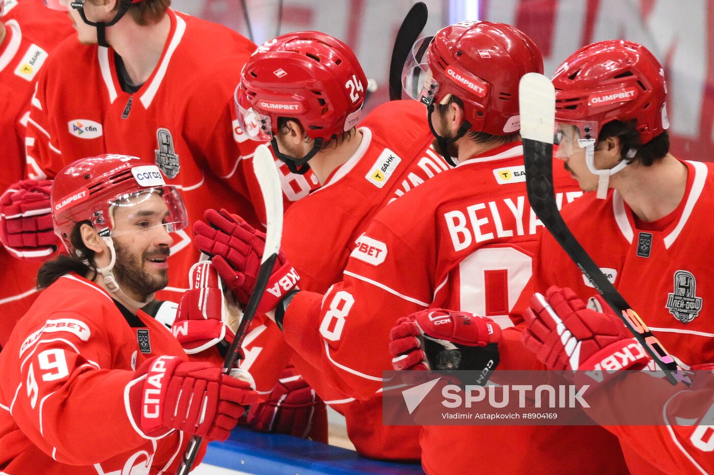 Russia Ice Hockey Kontinental League Spartak - Salavat Yulaev