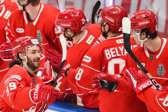 Russia Ice Hockey Kontinental League Spartak - Salavat Yulaev