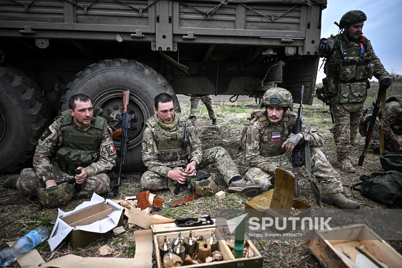 Russia Ukraine Kursk Attack Marines