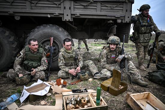 Russia Ukraine Kursk Attack Marines