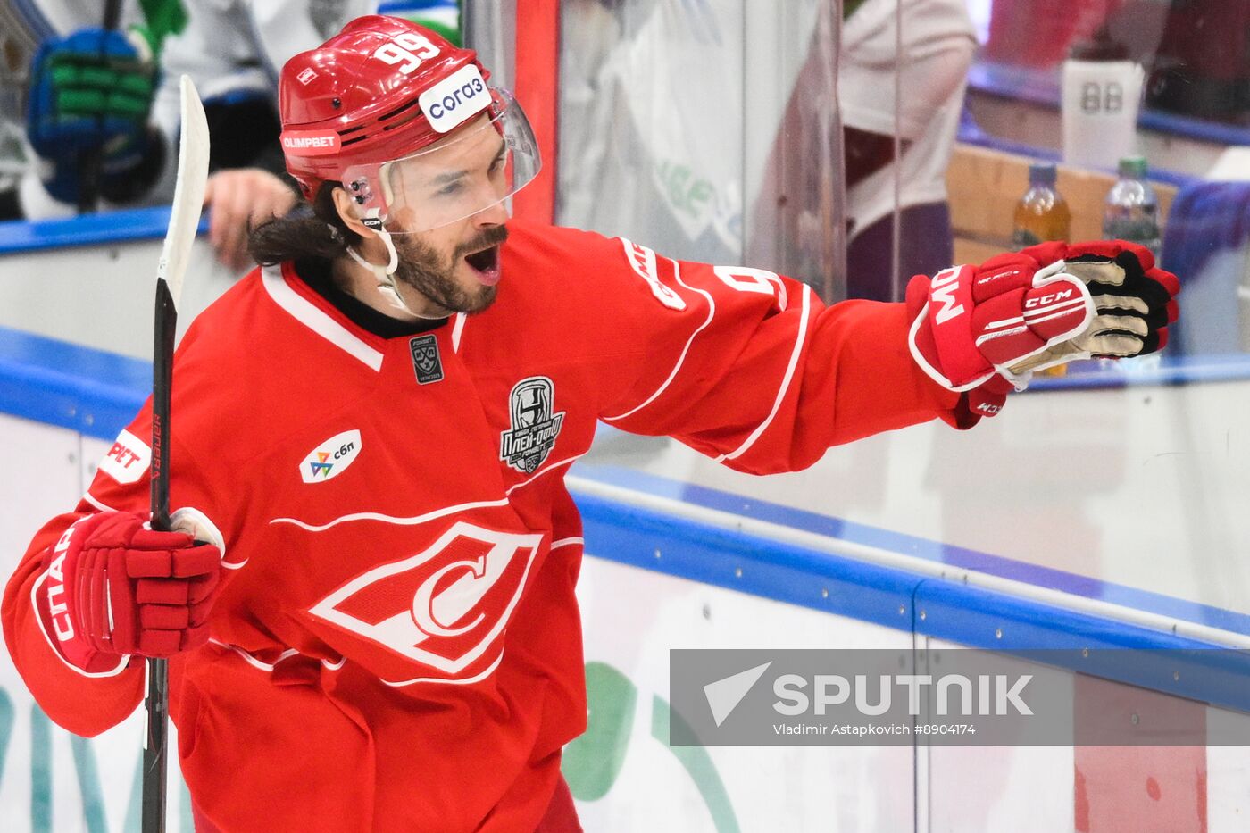 Russia Ice Hockey Kontinental League Spartak - Salavat Yulaev