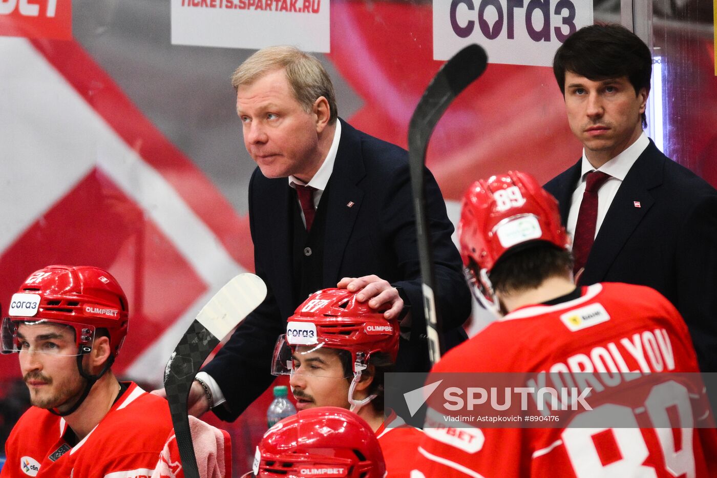 Russia Ice Hockey Kontinental League Spartak - Salavat Yulaev