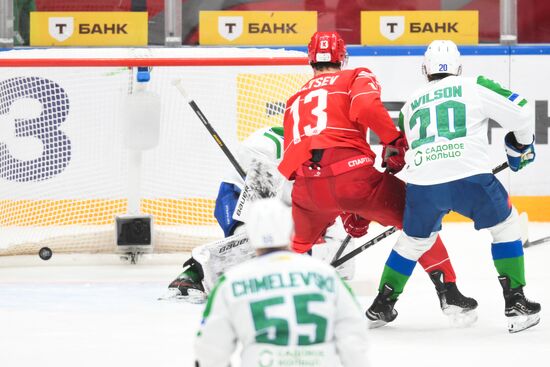 Russia Ice Hockey Kontinental League Spartak - Salavat Yulaev