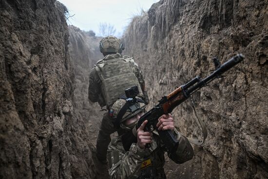 Russia Ukraine Kursk Attack Marines