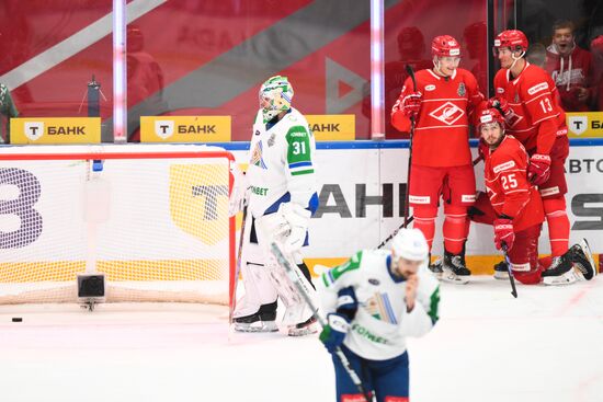 Russia Ice Hockey Kontinental League Spartak - Salavat Yulaev