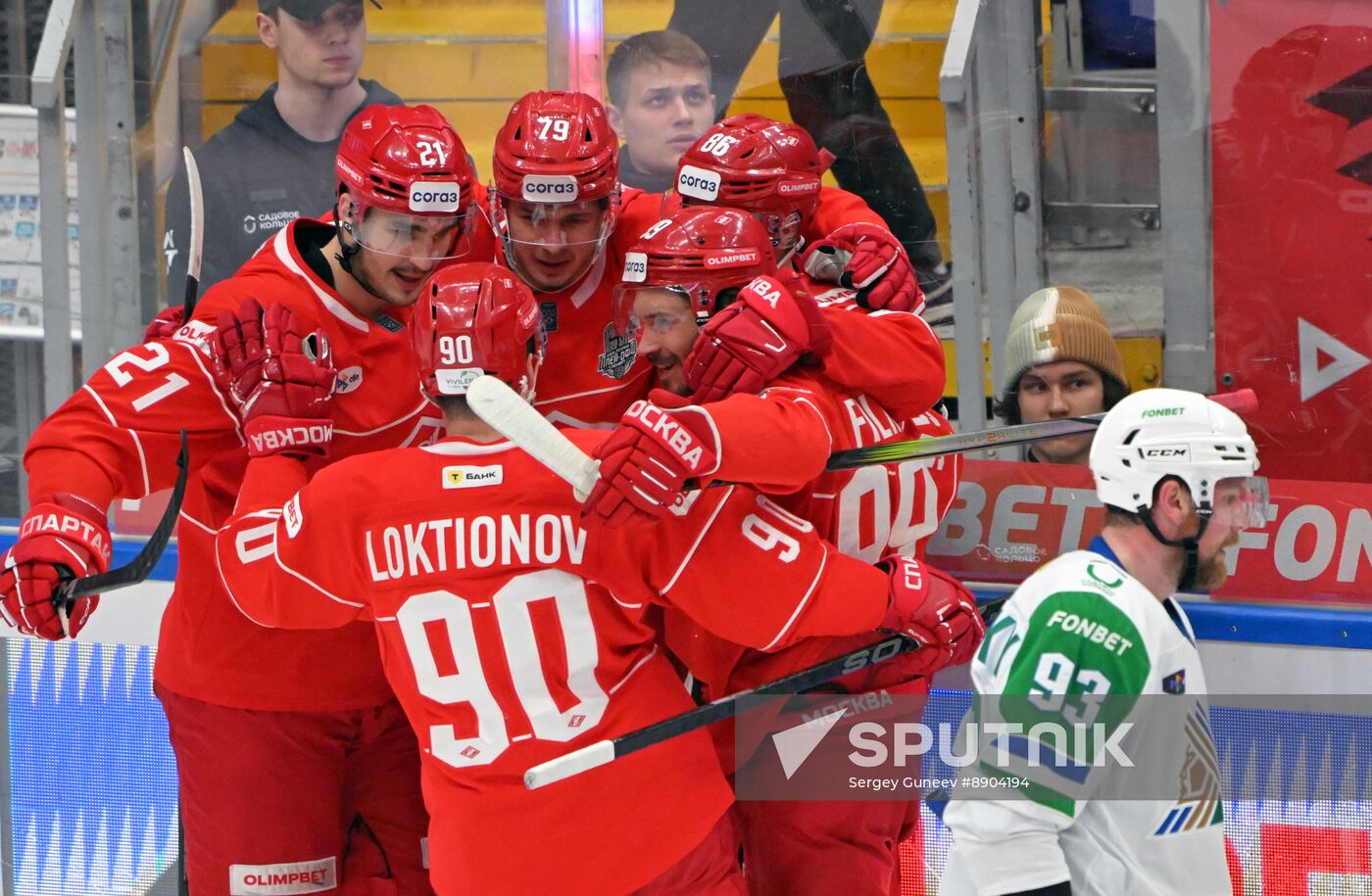 Russia Ice Hockey Kontinental League Spartak - Salavat Yulaev
