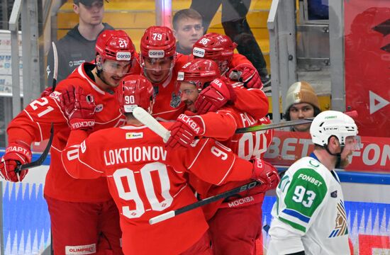 Russia Ice Hockey Kontinental League Spartak - Salavat Yulaev