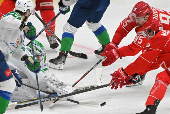 Russia Ice Hockey Kontinental League Spartak - Salavat Yulaev