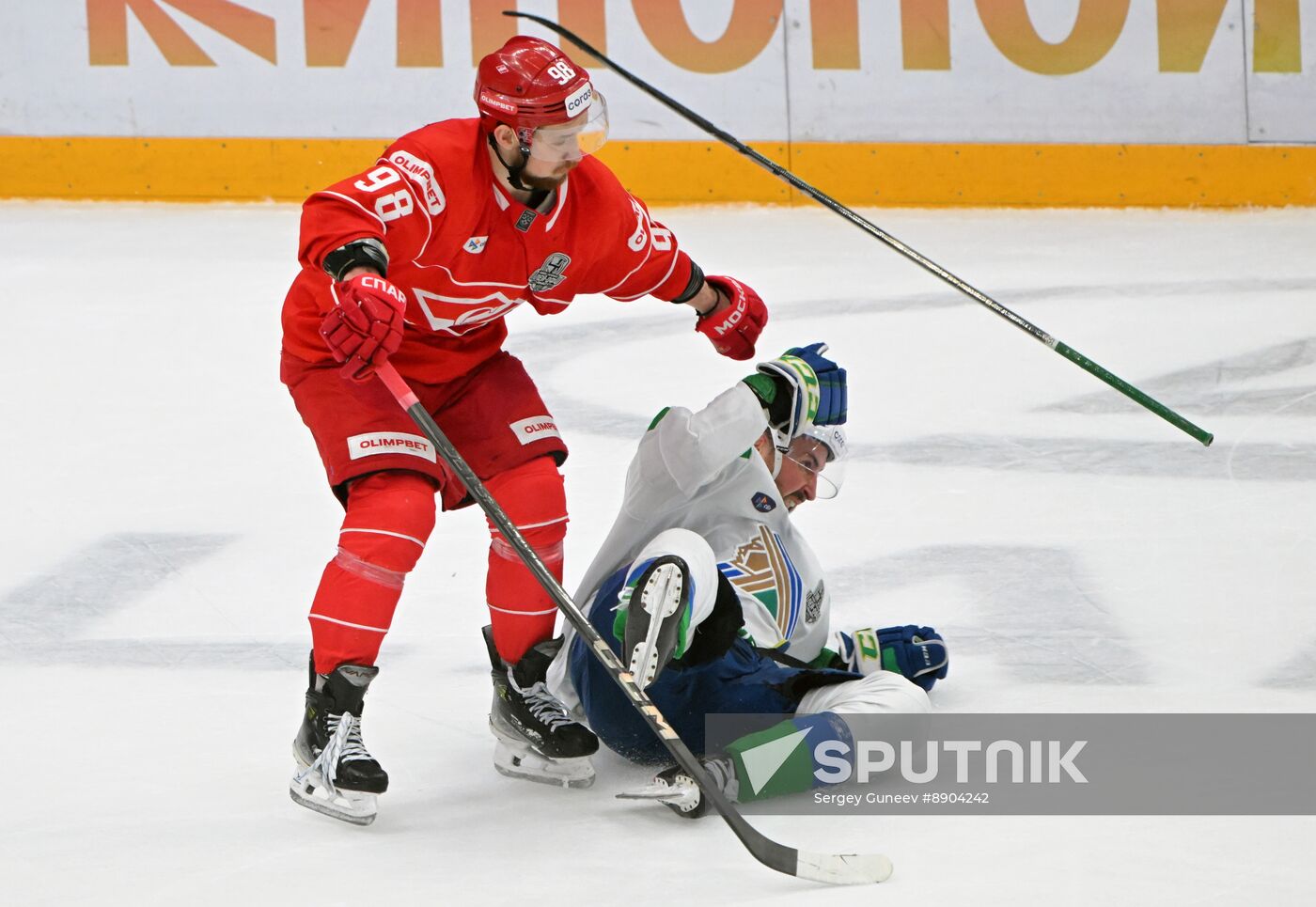 Russia Ice Hockey Kontinental League Spartak - Salavat Yulaev