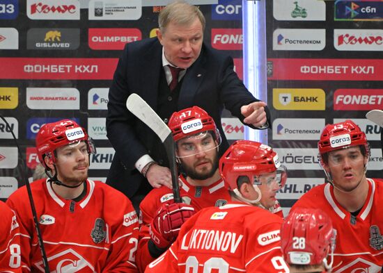 Russia Ice Hockey Kontinental League Spartak - Salavat Yulaev