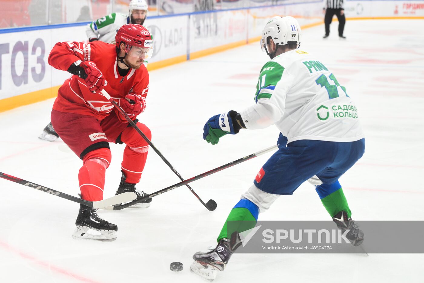 Russia Ice Hockey Kontinental League Spartak - Salavat Yulaev