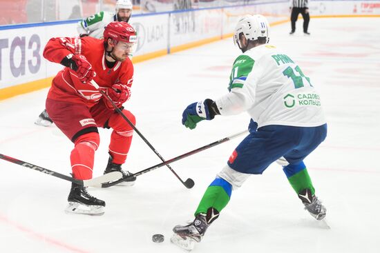 Russia Ice Hockey Kontinental League Spartak - Salavat Yulaev