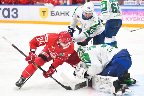 Russia Ice Hockey Kontinental League Spartak - Salavat Yulaev