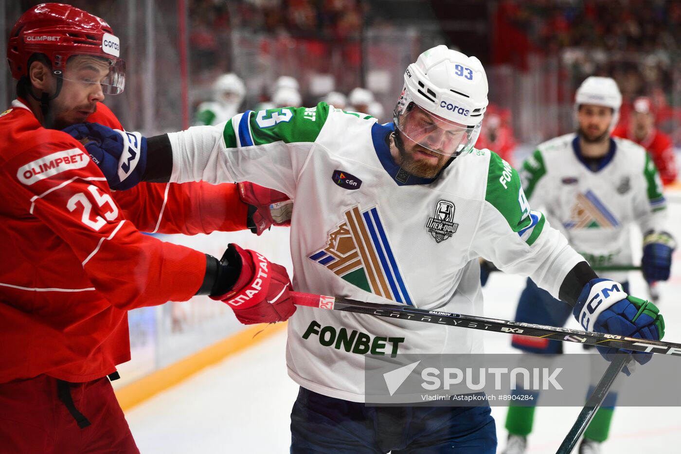 Russia Ice Hockey Kontinental League Spartak - Salavat Yulaev