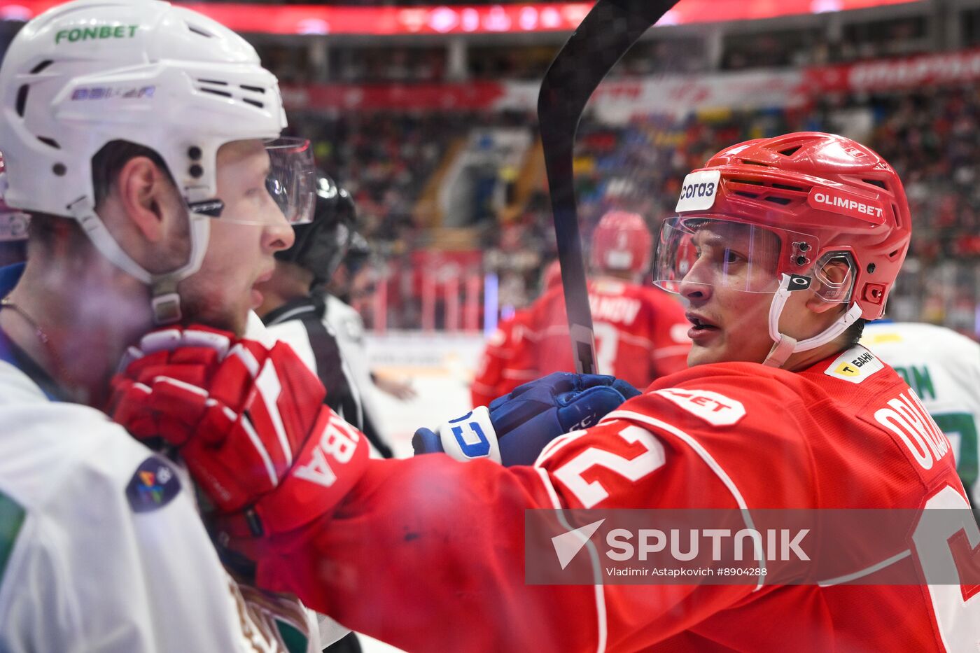 Russia Ice Hockey Kontinental League Spartak - Salavat Yulaev