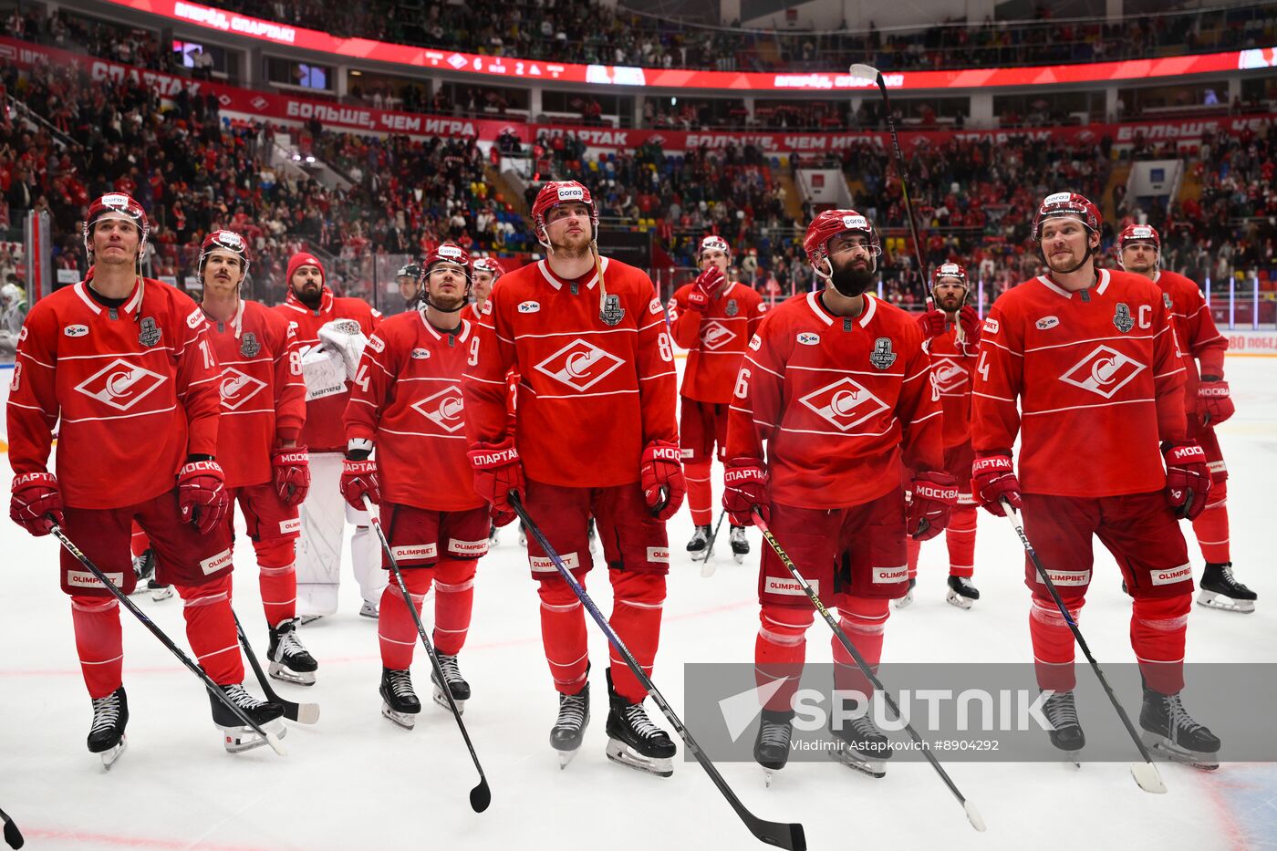 Russia Ice Hockey Kontinental League Spartak - Salavat Yulaev