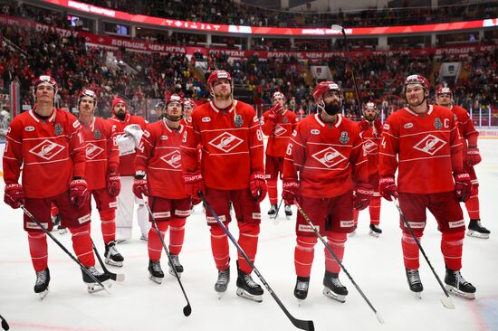 Russia Ice Hockey Kontinental League Spartak - Salavat Yulaev