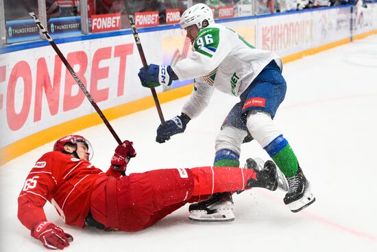 Russia Ice Hockey Kontinental League Spartak - Salavat Yulaev