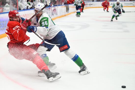 Russia Ice Hockey Kontinental League Spartak - Salavat Yulaev