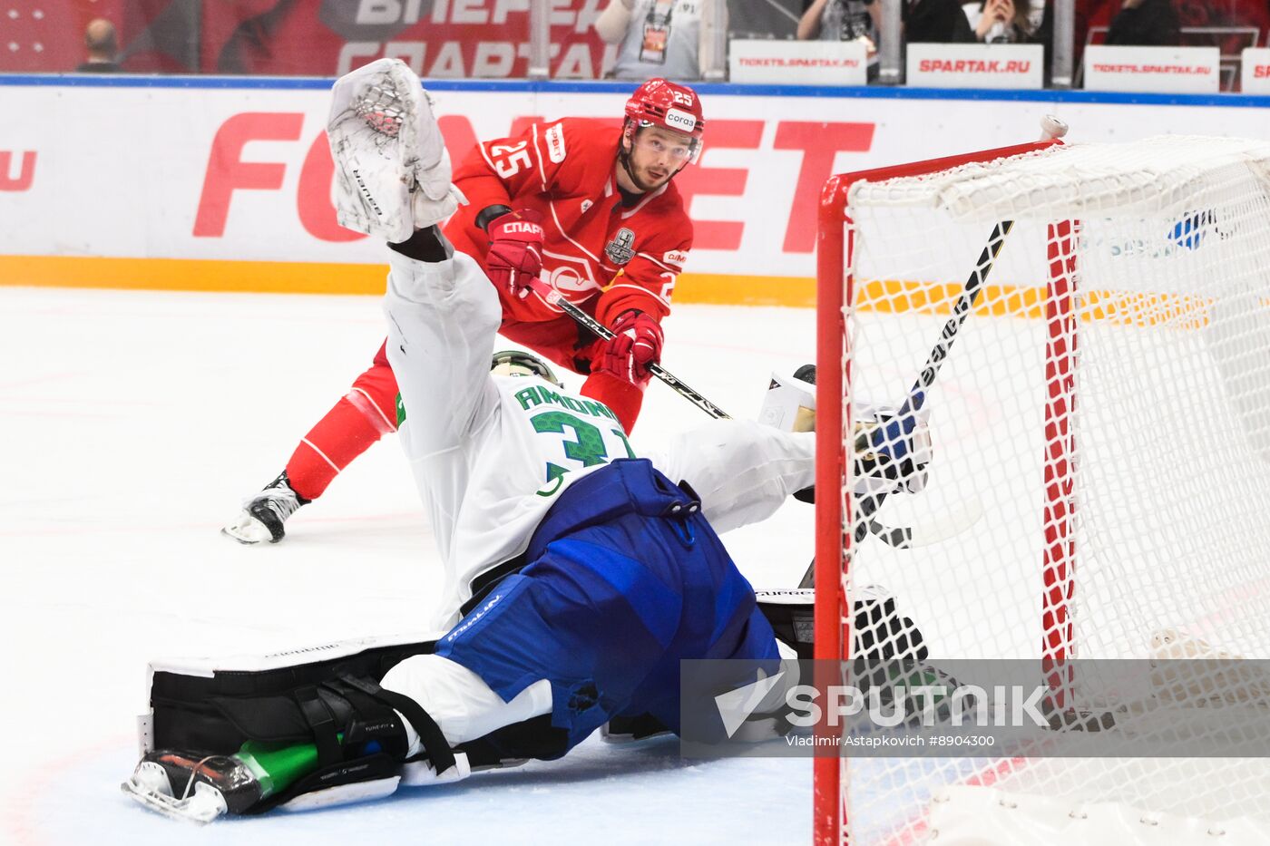 Russia Ice Hockey Kontinental League Spartak - Salavat Yulaev