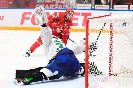Russia Ice Hockey Kontinental League Spartak - Salavat Yulaev
