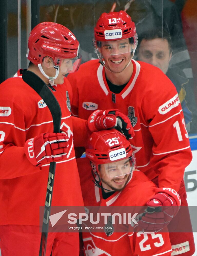 Russia Ice Hockey Kontinental League Spartak - Salavat Yulaev
