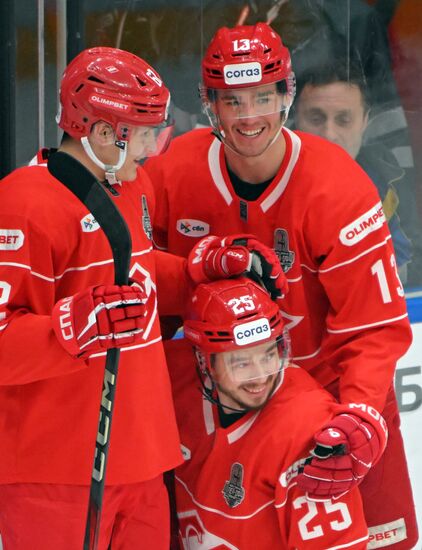 Russia Ice Hockey Kontinental League Spartak - Salavat Yulaev