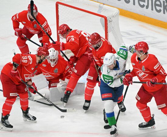 Russia Ice Hockey Kontinental League Spartak - Salavat Yulaev
