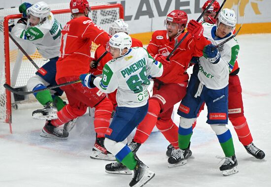 Russia Ice Hockey Kontinental League Spartak - Salavat Yulaev