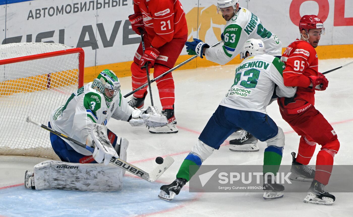 Russia Ice Hockey Kontinental League Spartak - Salavat Yulaev