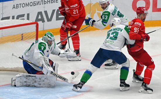 Russia Ice Hockey Kontinental League Spartak - Salavat Yulaev