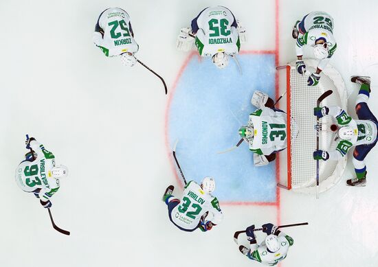 Russia Ice Hockey Kontinental League Spartak - Salavat Yulaev