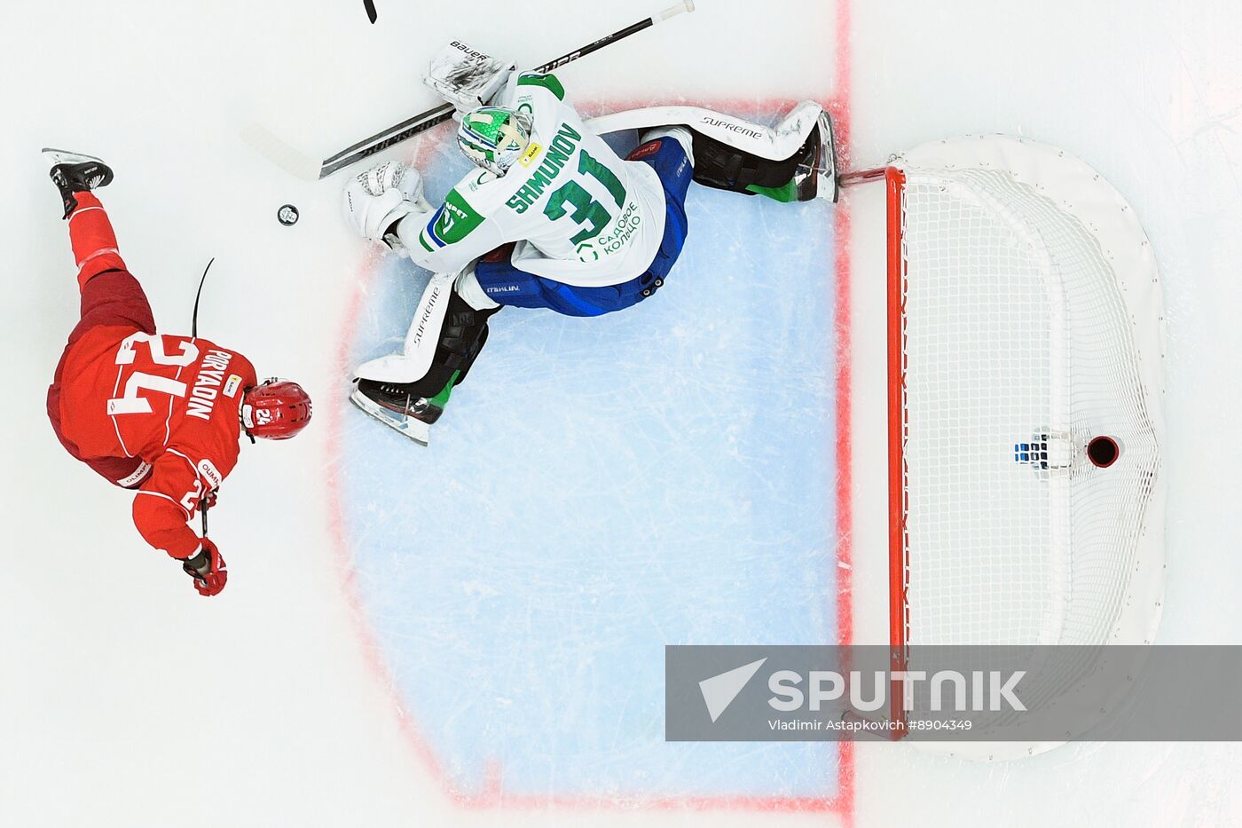Russia Ice Hockey Kontinental League Spartak - Salavat Yulaev