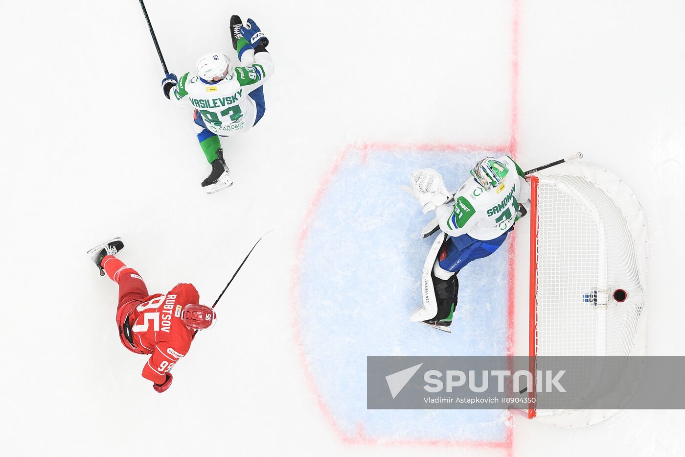 Russia Ice Hockey Kontinental League Spartak - Salavat Yulaev