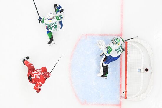 Russia Ice Hockey Kontinental League Spartak - Salavat Yulaev