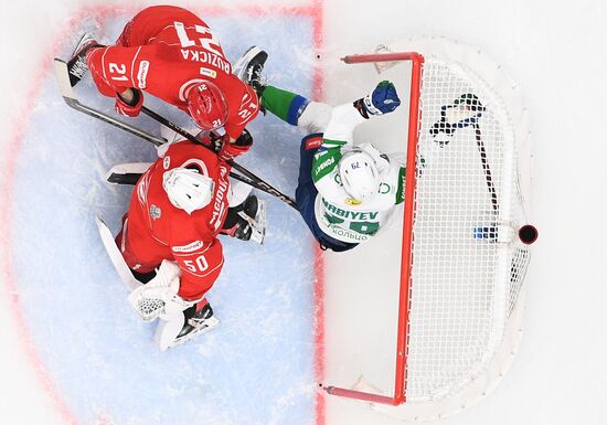 Russia Ice Hockey Kontinental League Spartak - Salavat Yulaev