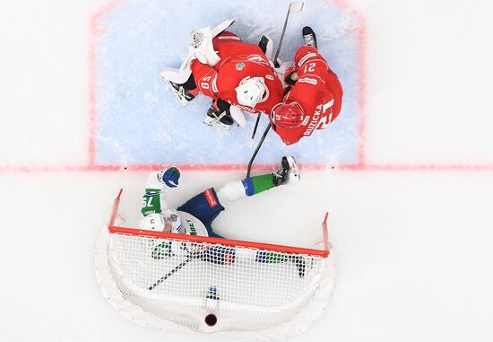 Russia Ice Hockey Kontinental League Spartak - Salavat Yulaev