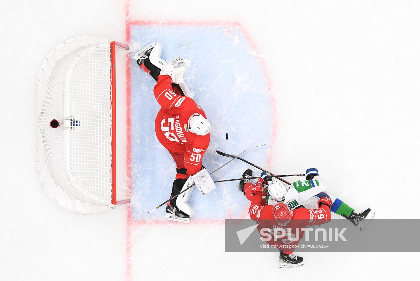 Russia Ice Hockey Kontinental League Spartak - Salavat Yulaev