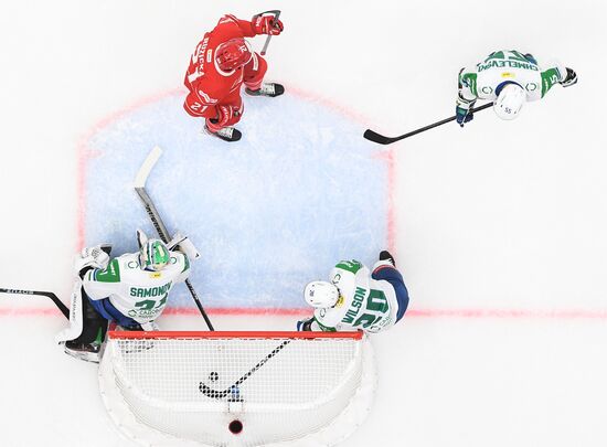 Russia Ice Hockey Kontinental League Spartak - Salavat Yulaev